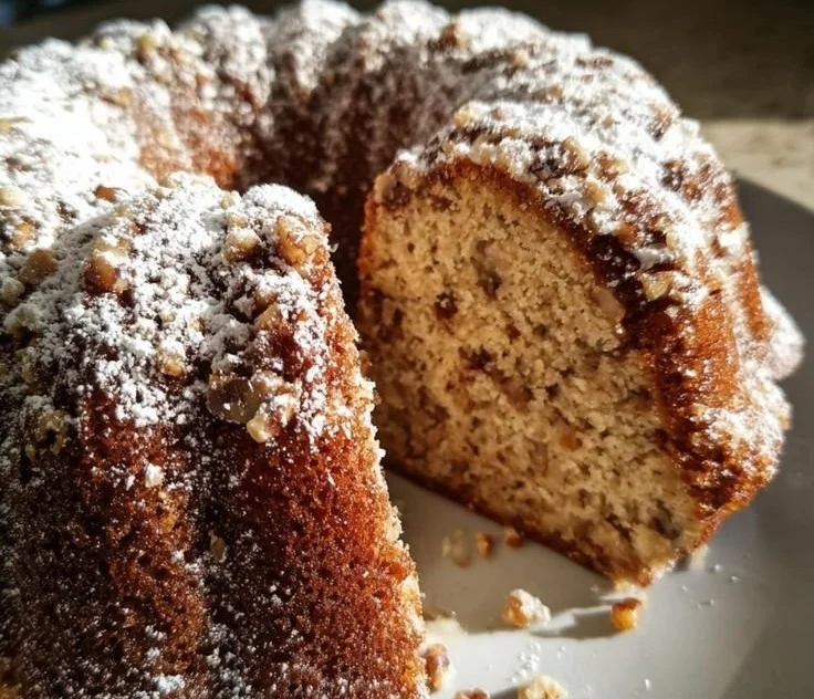 Deliciously decorated Christmas Bundt Cake with festive icing and toppings.