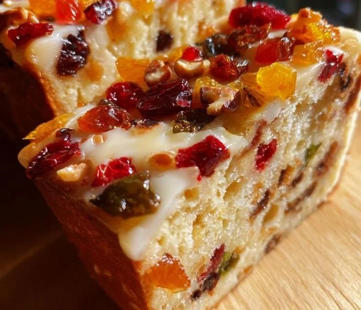 Festive Christmas Cake decorated with holly and icing for holiday celebrations