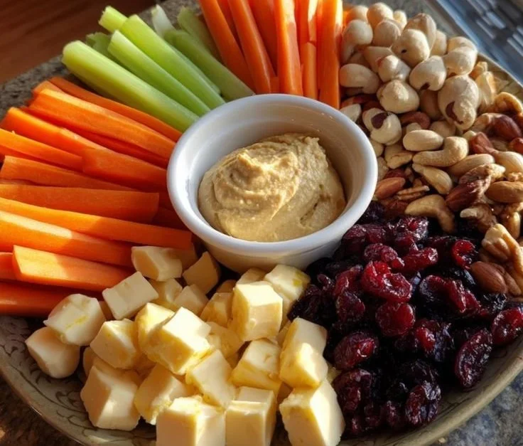 A variety of festive Christmas snacks for holiday gatherings.