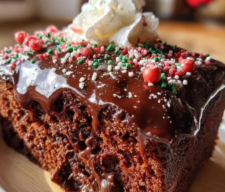 A tray of 7 magical Christmas desserts decorated for the holiday season.