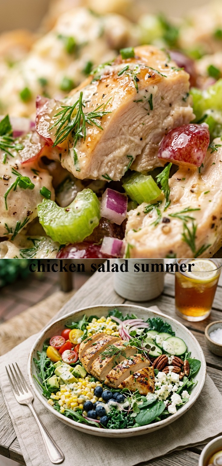 chicken salad summer
