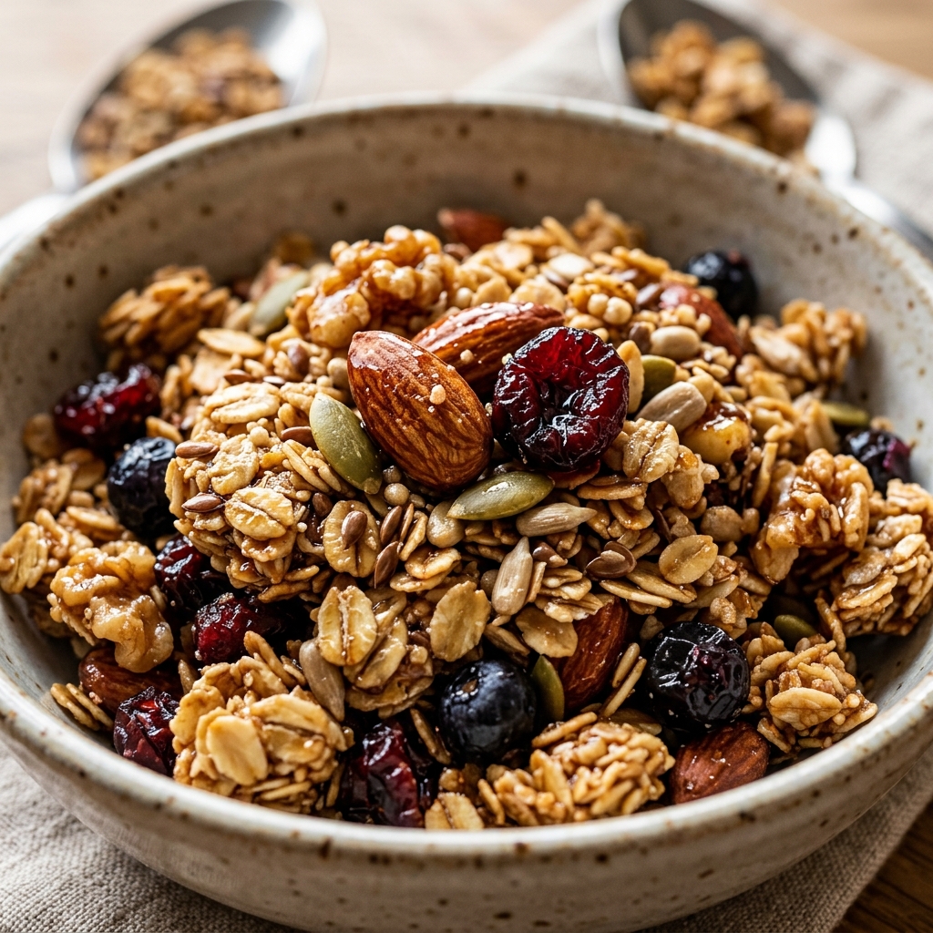 High-Protein Crunchy Granola Meal Prep